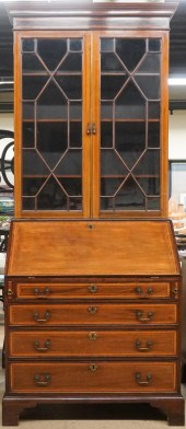 GEORGE III STYLE MAHOGANY SLAN
