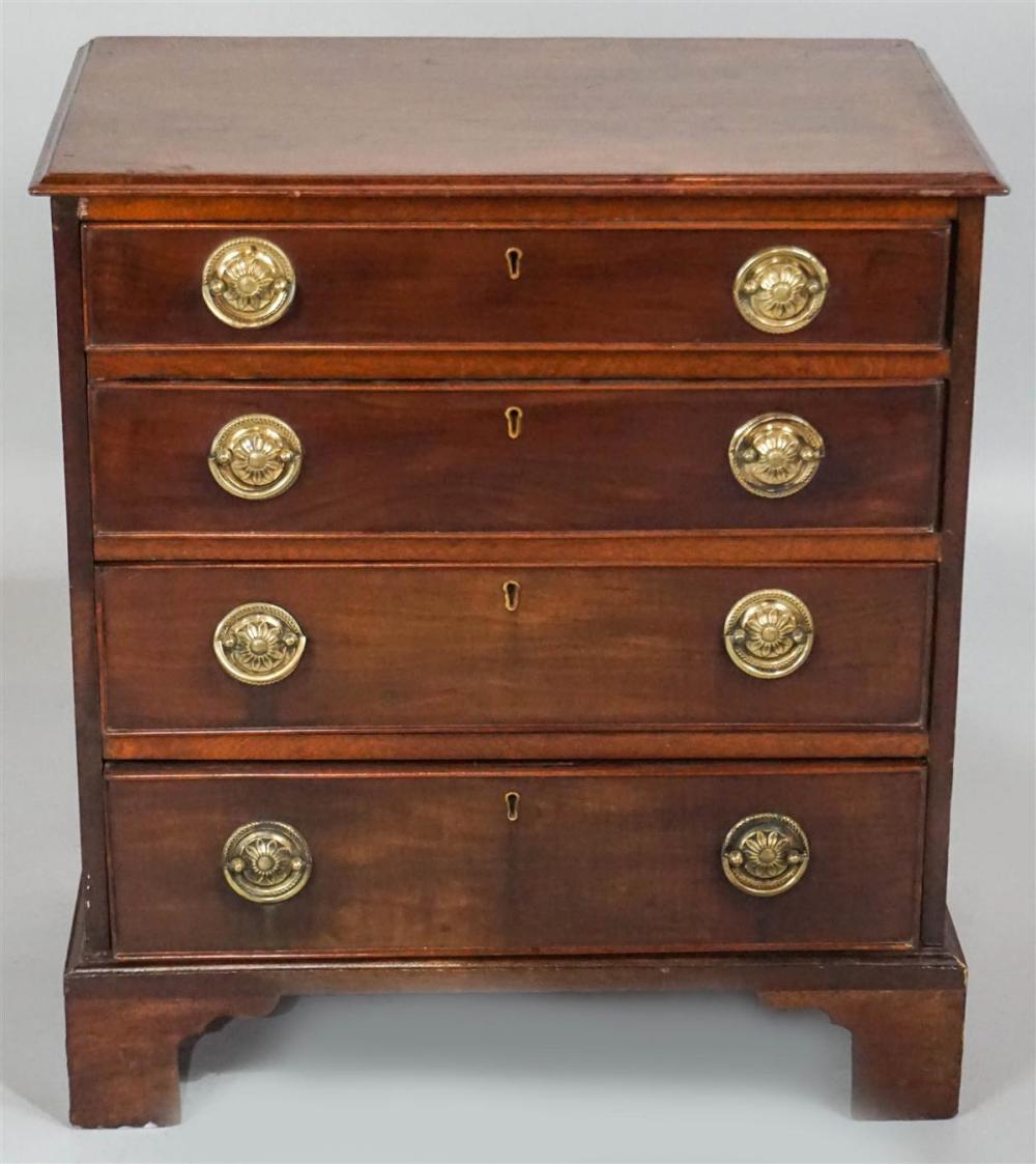 GEORGE III STYLE MAHOGANY SMALL
