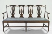 George III-Style Mahogany Sofa