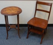 GEORGE III STYLE MAHOGANY STAI