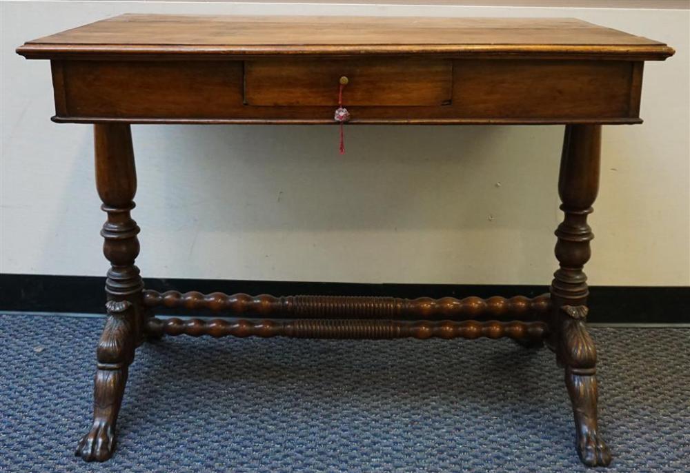 GEORGE III STYLE MAHOGANY TABLE