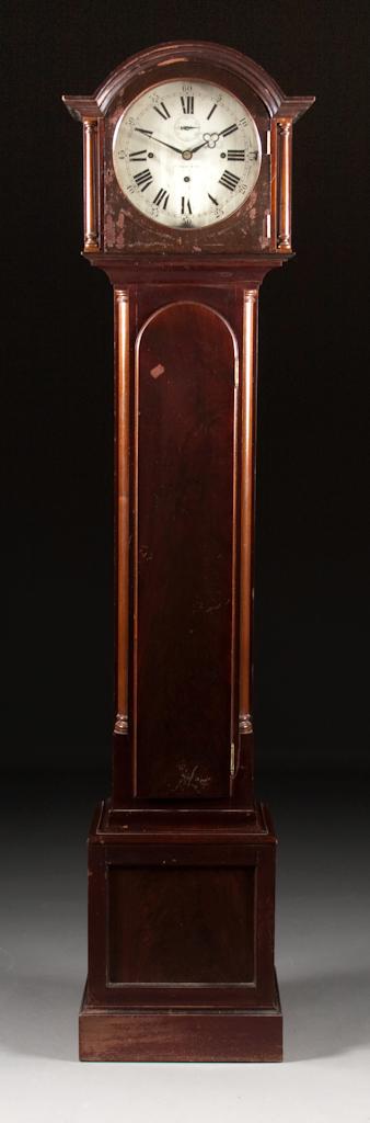 George III style mahogany tall case