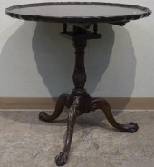 GEORGE III STYLE MAHOGANY TILT