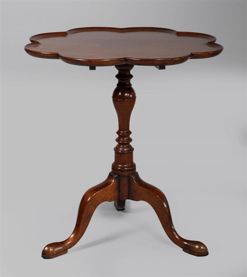 GEORGE III STYLE MAHOGANY TILT