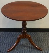 GEORGE III STYLE MAHOGANY TILT
