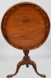 GEORGE III STYLE MAHOGANY TILT