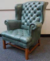 GEORGE III STYLE MAHOGANY TUFT