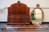 GEORGE III STYLE MAHOGANY TWIN