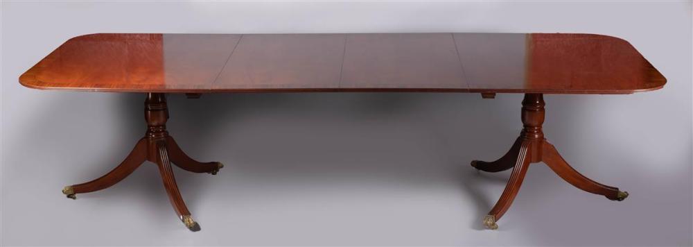 GEORGE III STYLE MAHOGANY TWO