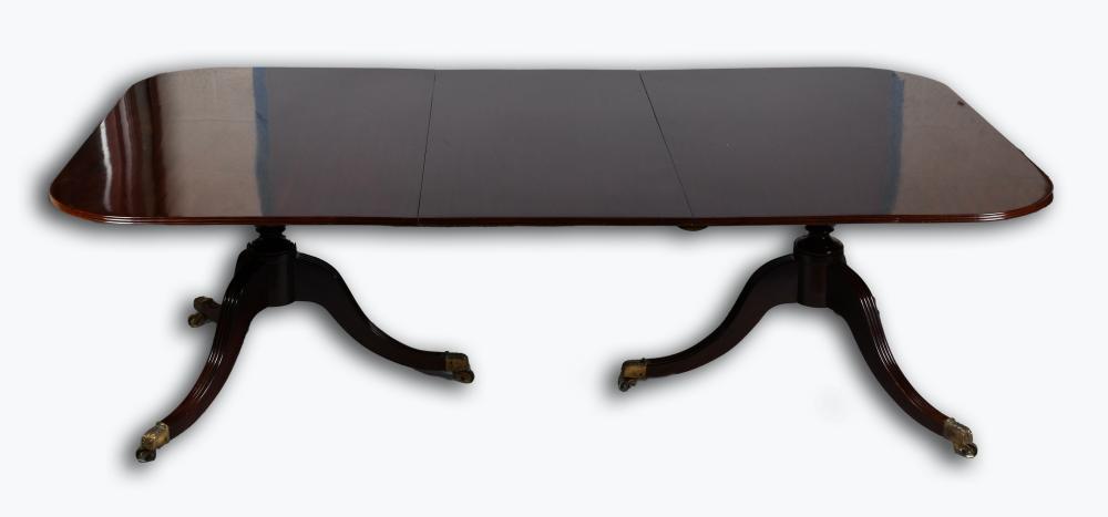 GEORGE III STYLE MAHOGANY TWO