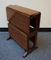 GEORGE III STYLE MAHOGANY TWO-