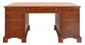 GEORGE III STYLE MAHOGANY VENE
