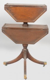 GEORGE III STYLE MAHOGANY WHAT