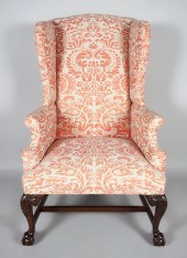 GEORGE III STYLE MAHOGANY WING
