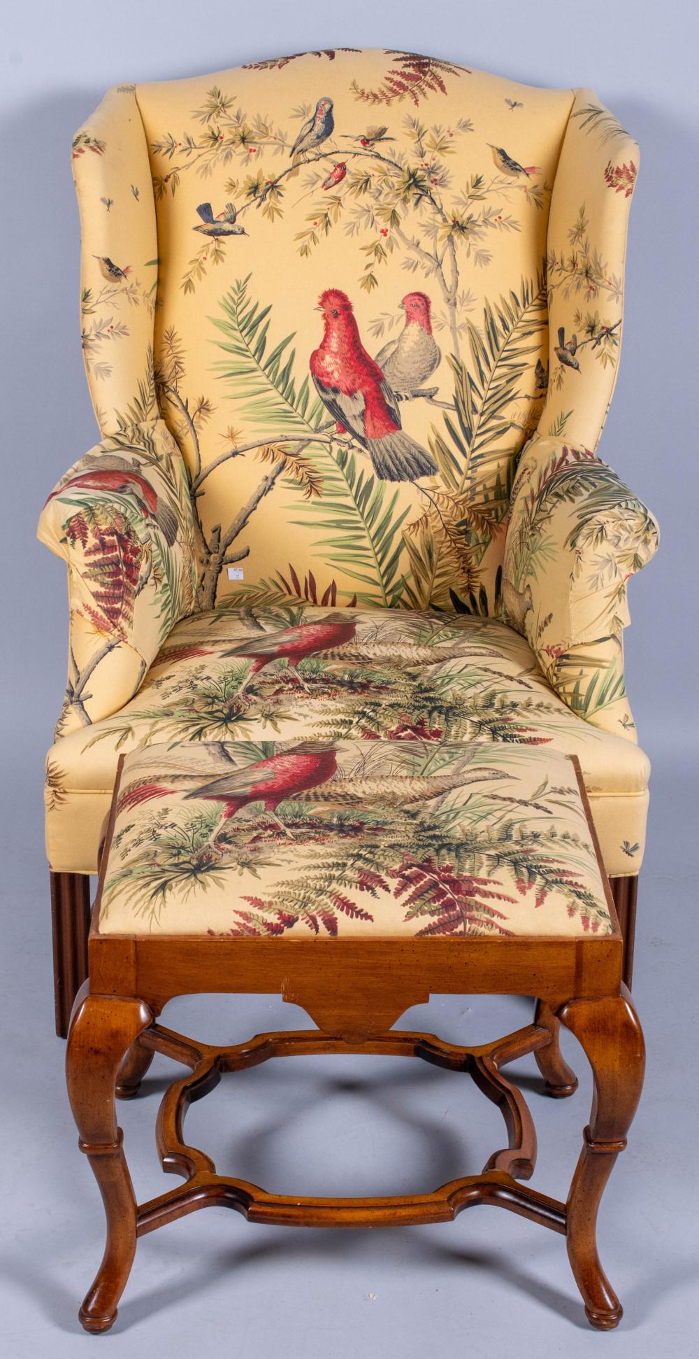 GEORGE III STYLE MAHOGANY WING