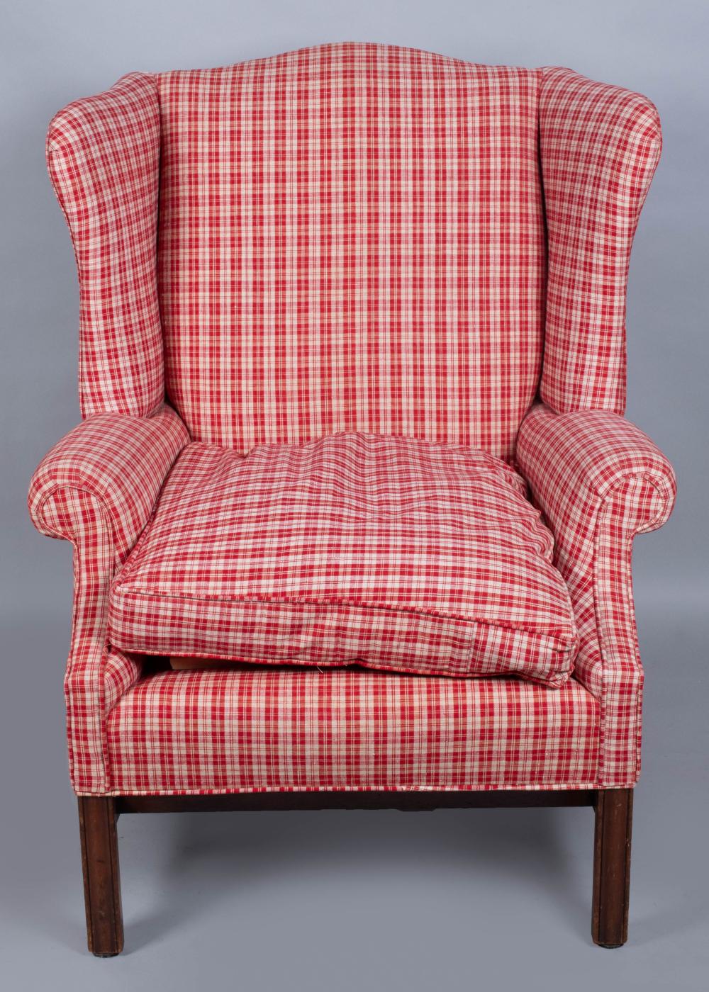 GEORGE III STYLE MAHOGANY WING