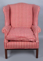 GEORGE III STYLE MAHOGANY WING