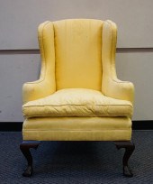 GEORGE III STYLE MAHOGANY YELL