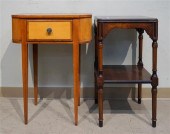 GEORGE III STYLE MAPLE WORK TA