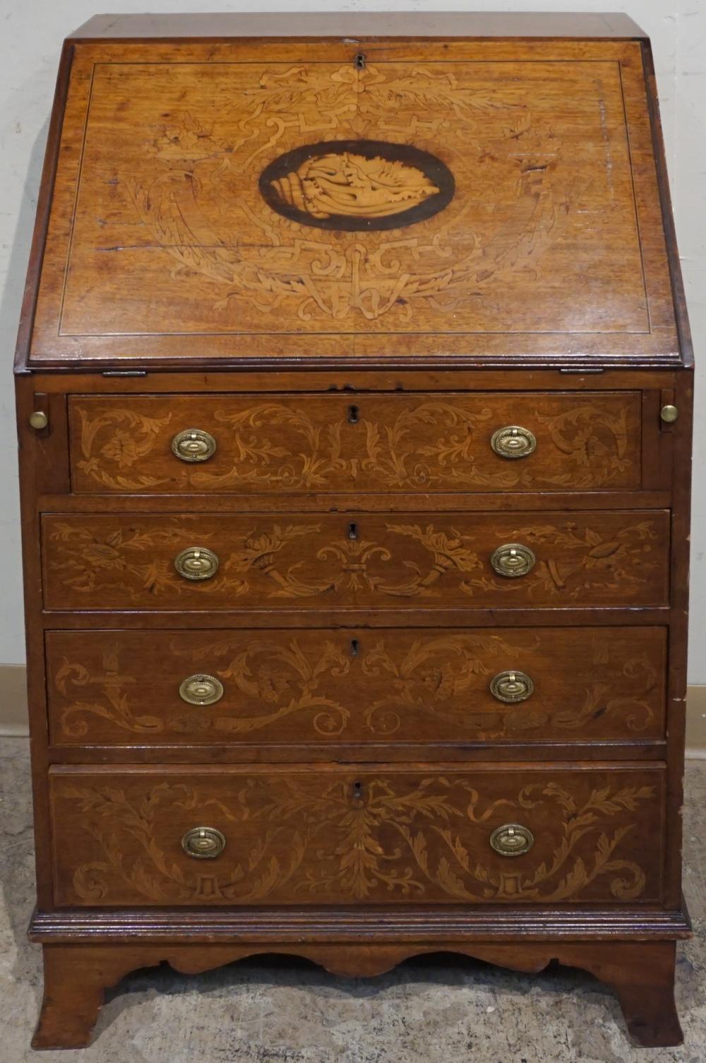 GEORGE III STYLE MARQUETRY