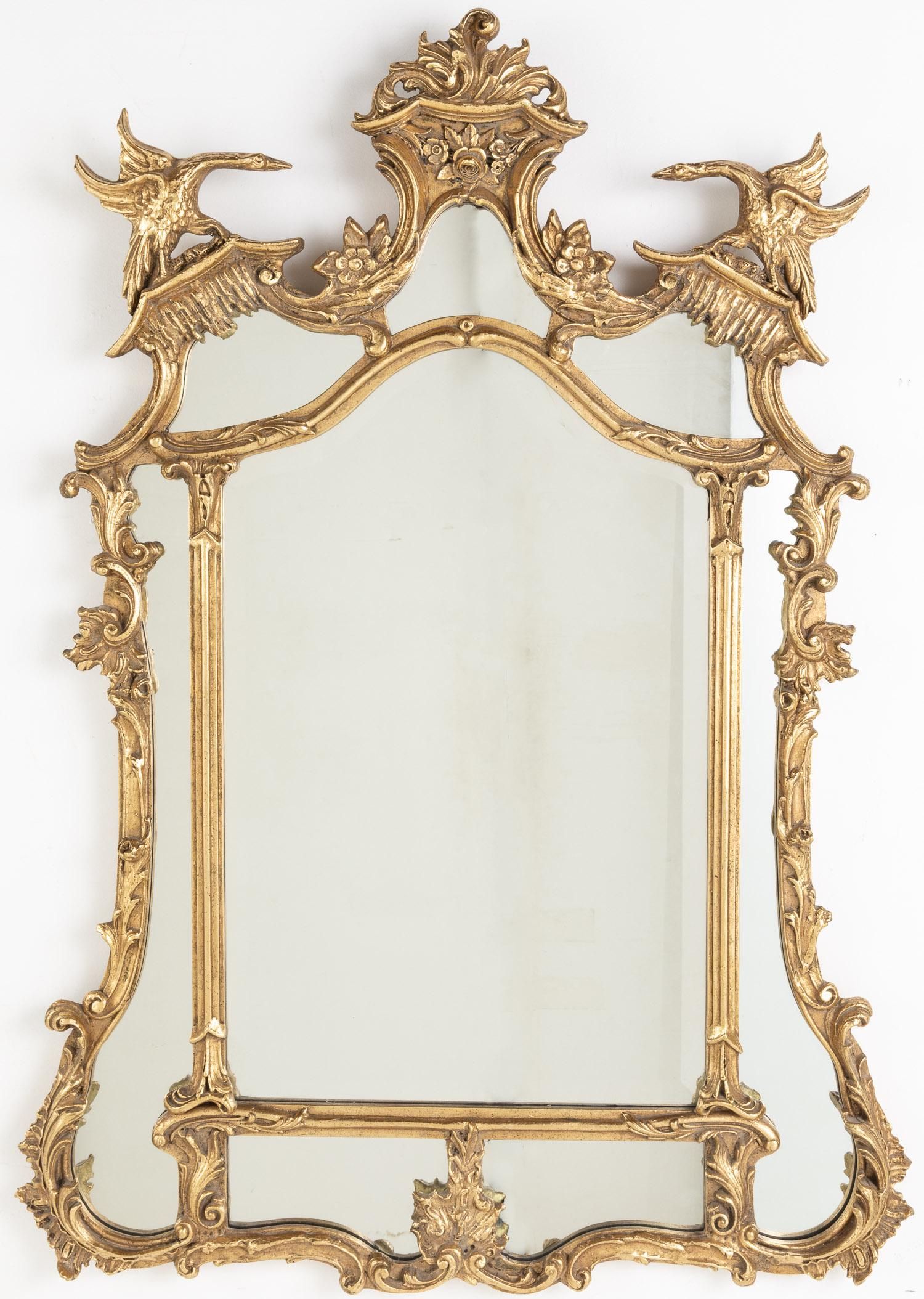 GEORGE III STYLE MIRROR, 20TH