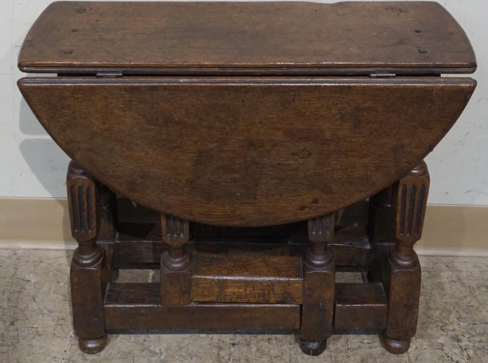 GEORGE III STYLE OAK DIMINUTIVE