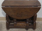 GEORGE III STYLE OAK DIMINUTIV