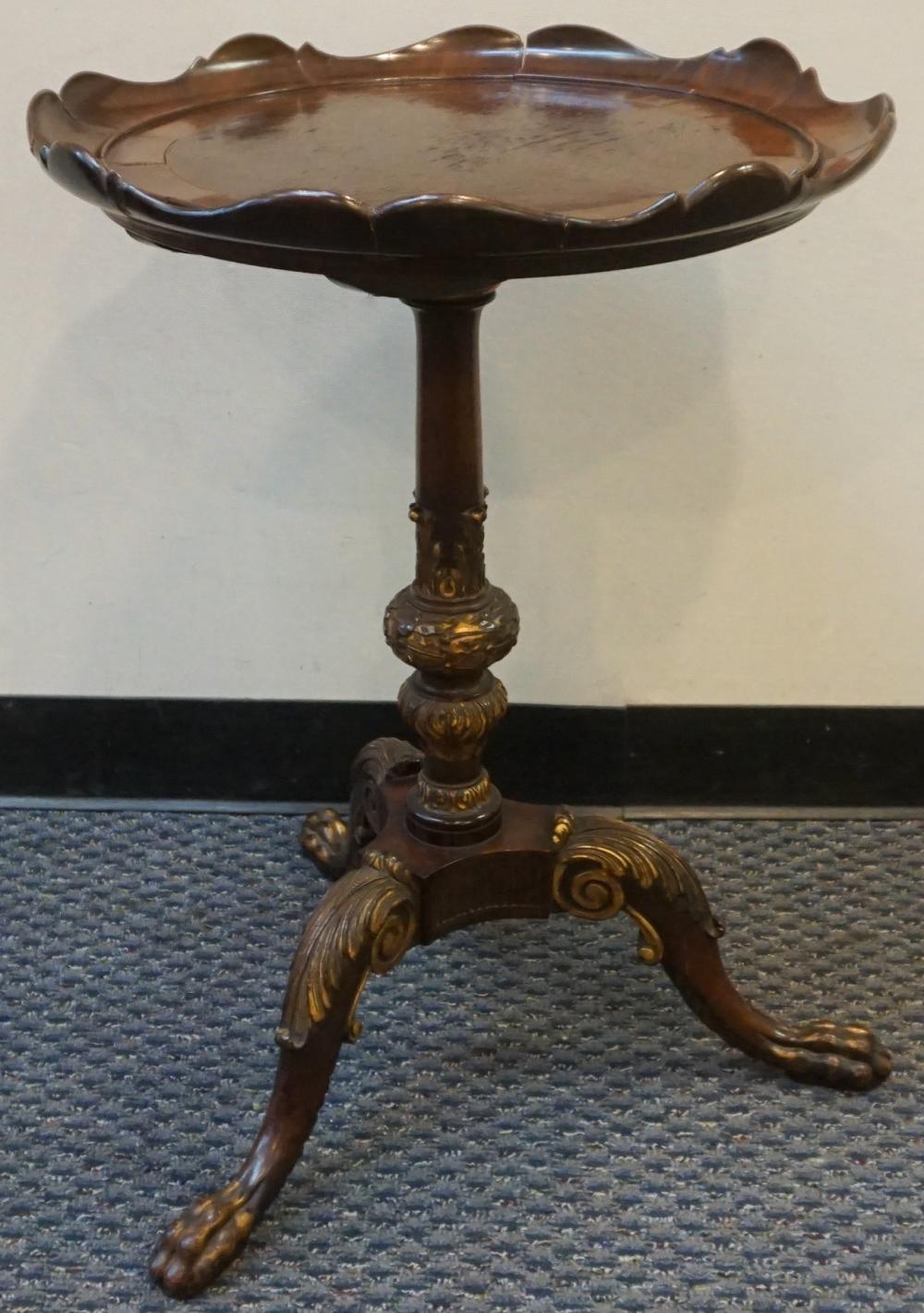 GEORGE III STYLE PARCEL GILT