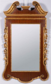 GEORGE III STYLE PARCEL-GILT M