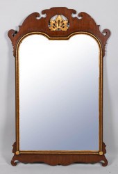 GEORGE III STYLE PARCEL-GILT M