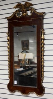 GEORGE III STYLE PARTIAL GILT
