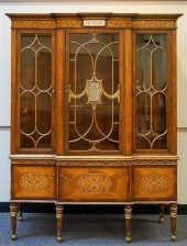 GEORGE III STYLE PARTIAL GILT