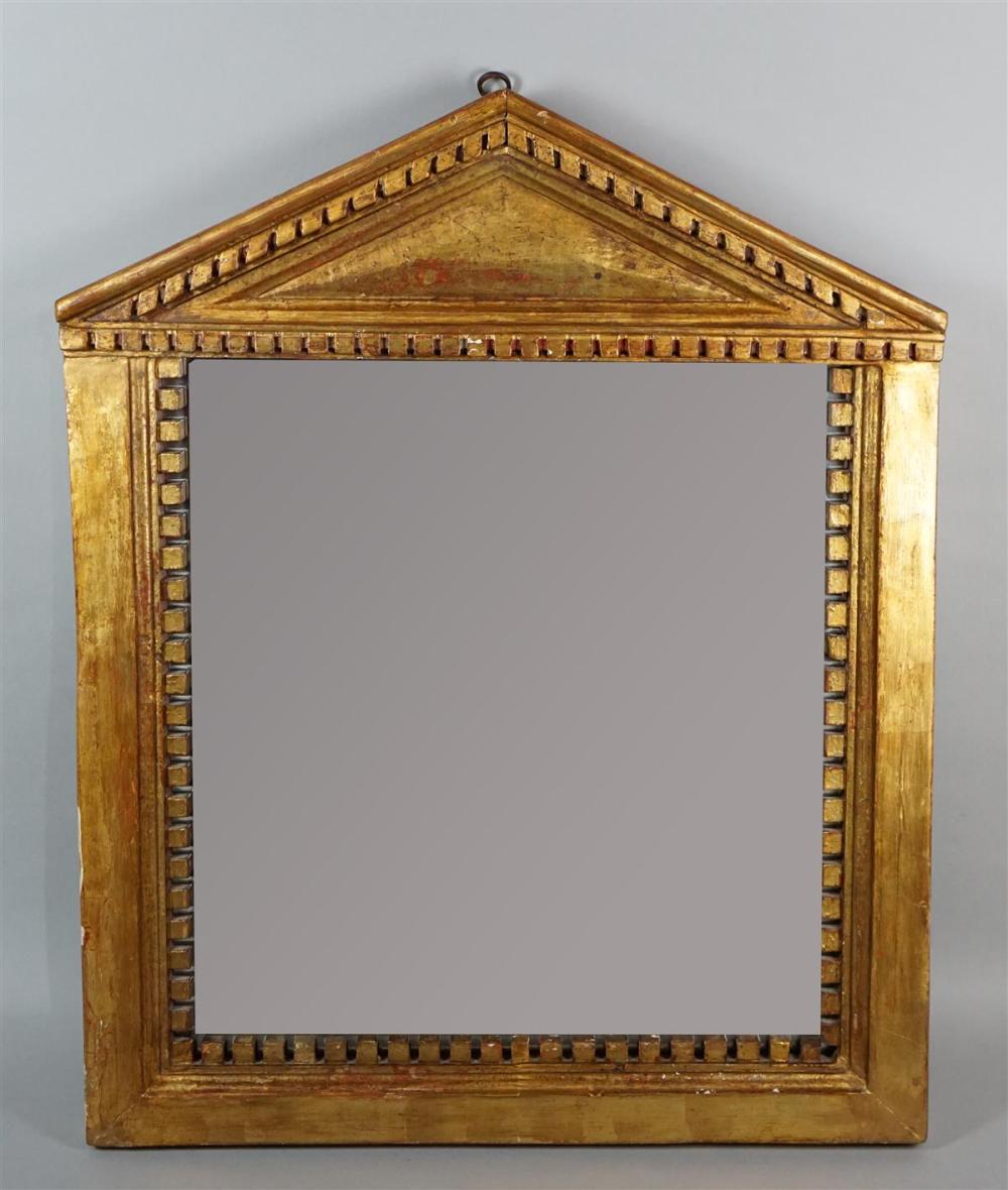GEORGE III STYLE PEDIMENTED