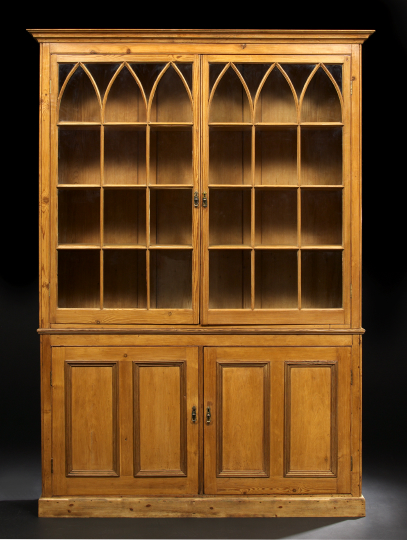 George III-Style Pine Bookcase, 