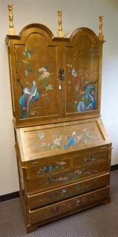 GEORGE III STYLE POLYCHROME AN