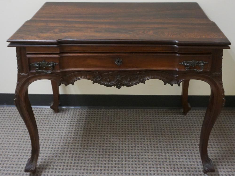 GEORGE III STYLE ROSEWOOD FOLD
