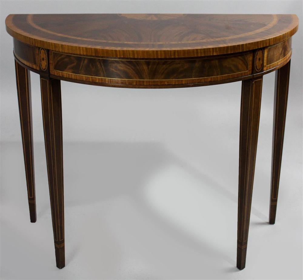 GEORGE III STYLE SATINWOOD AND
