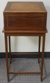 GEORGE III STYLE SATINWOOD AND