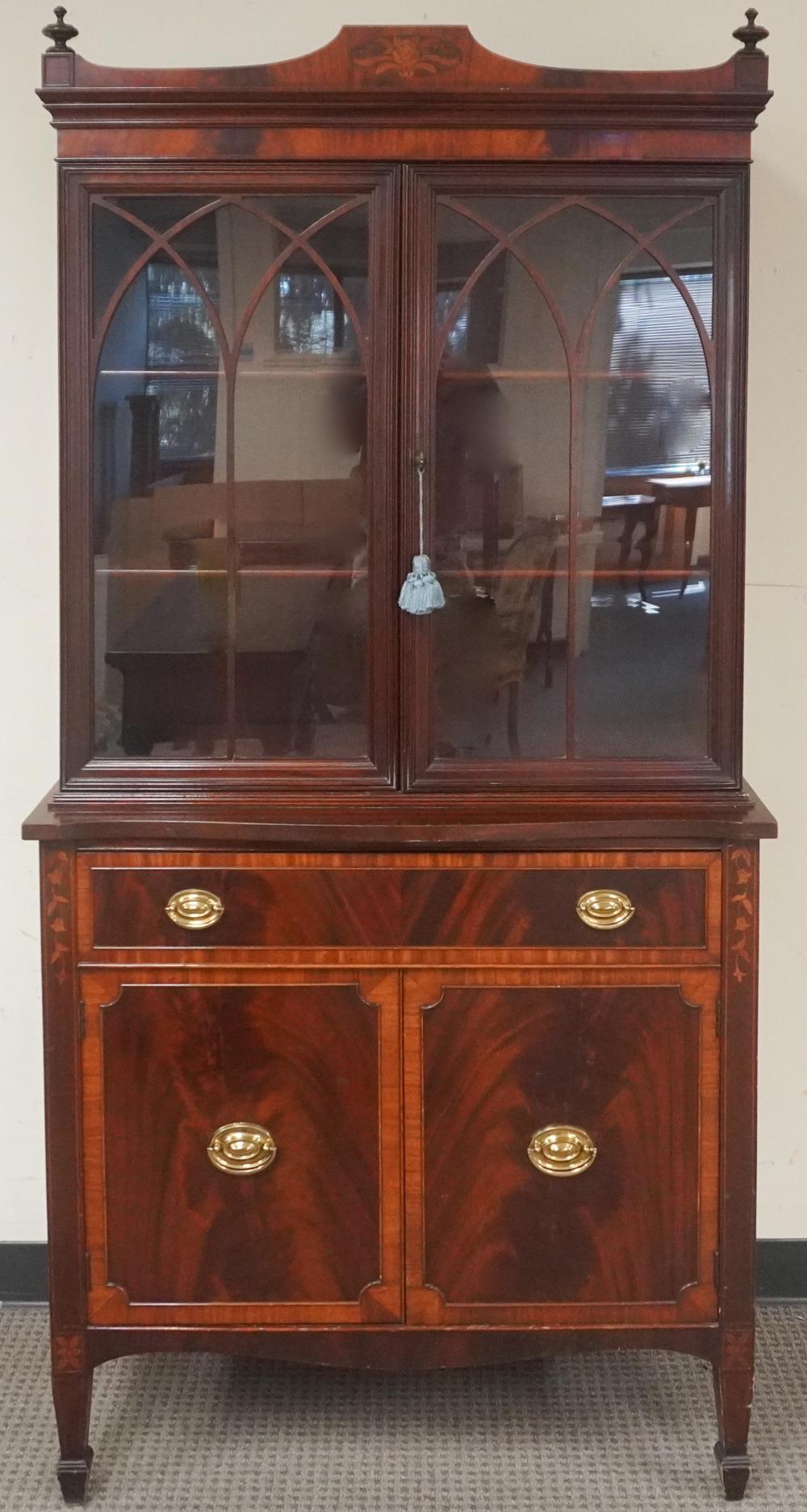 GEORGE III STYLE SATINWOOD INLAID