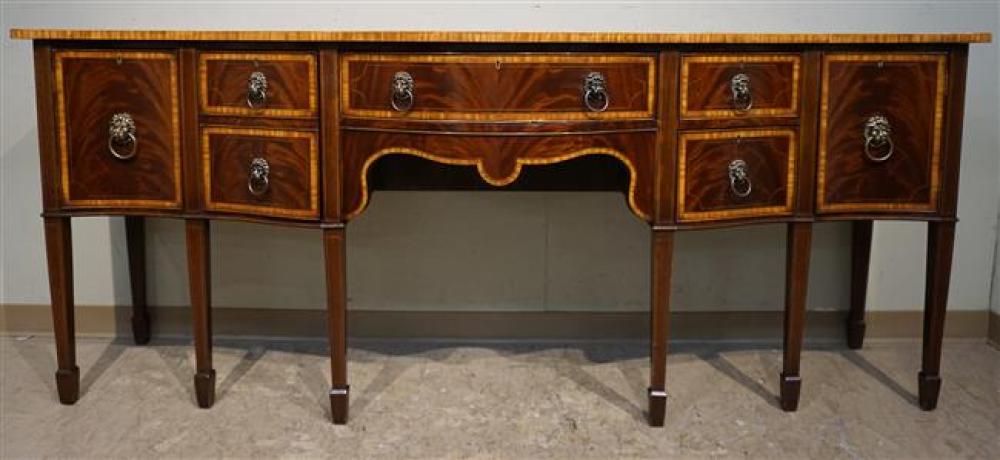GEORGE III STYLE SATINWOOD INLAID