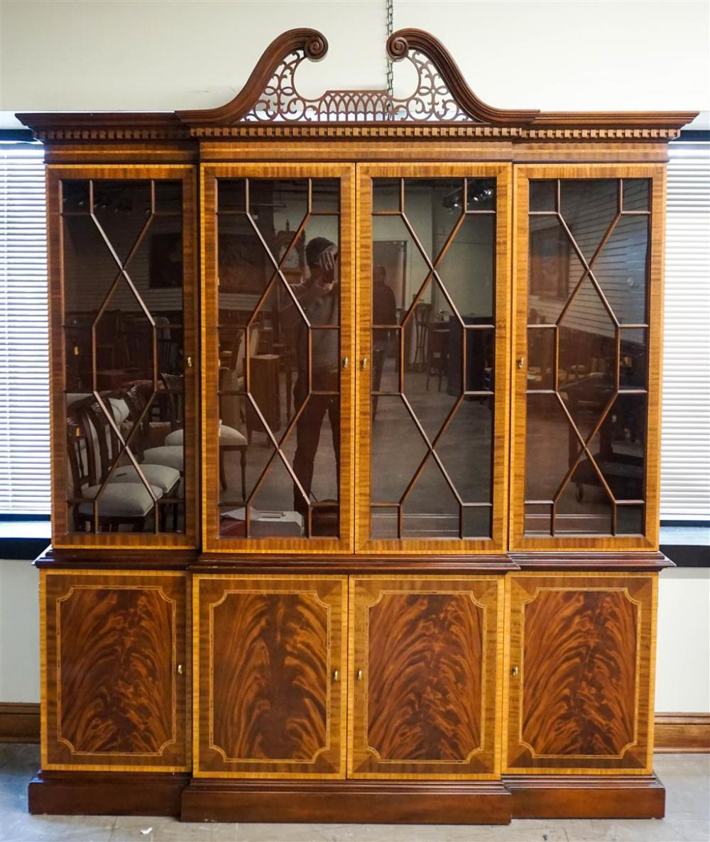 GEORGE III STYLE SATINWOOD INLAID