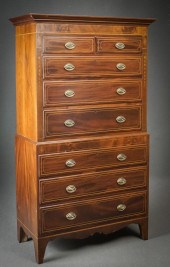 GEORGE III STYLE SATINWOOD INL