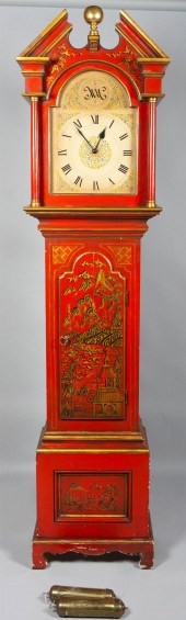 GEORGE III STYLE SCARLET LACQU