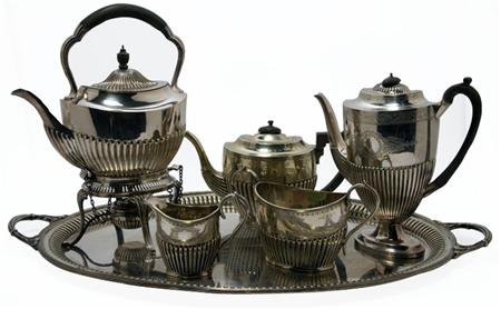 George III Style Silver Plated