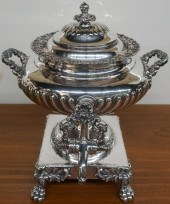 GEORGE III STYLE SILVERPLATE H