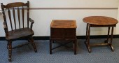 GEORGE III STYLE STAINED OAK C