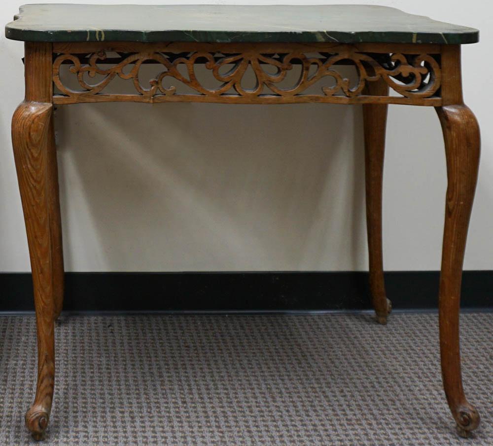 GEORGE III STYLE STAINED PINE AND