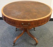 GEORGE III STYLE TOOLED LEATHE