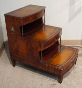 GEORGE III STYLE TOOLED LEATHE
