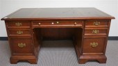 GEORGE III STYLE TOOLED LEATHE